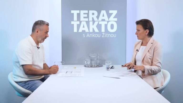 VIDEO: TERAZ TAKTO: “Namiesto dávok povinná práca? Štát tak získa pol miliardy,” hovorí analytik M. Halás