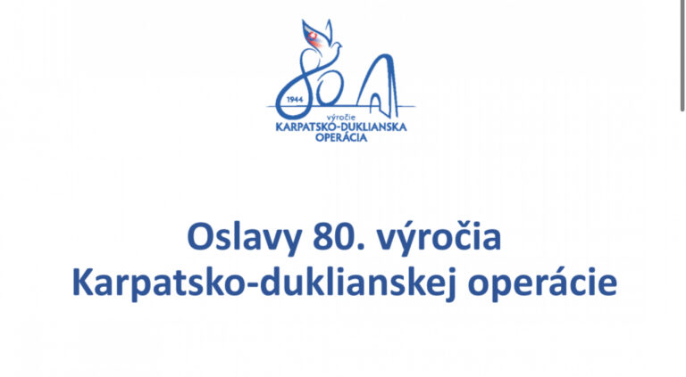 Už zajtra budú oslavy 80. výročia Karpatsko-duklianskej operácie na Dukle a vo Svidníku